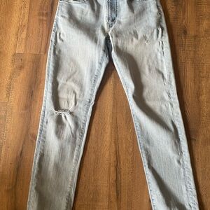 American Eagle Outfitters Light Wash Skinny Jeans